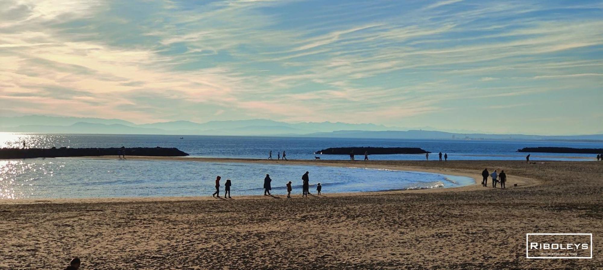 Superbe T3 Climatise Avec Wifi A 400M De La Plage Vias Buitenkant foto
